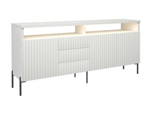 Komodos Zenith FURNLUX EXCLUSIVE, 200x45x89, baltas kaina ir informacija | Komodos | pigu.lt