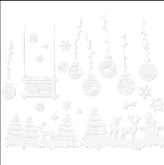 Kalėdiniai langų lipdukai Ruhhy 22253 kaina ir informacija | Kalėdinės dekoracijos | pigu.lt