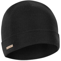 Kepurė Helikon Winter Merino Beanie, juoda kaina ir informacija | Vyriški šalikai, kepurės, pirštinės | pigu.lt