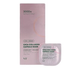 VT COSMETICS - Cica Collagen Capsule Mask, 10 vnt - kolageno kaukės kapsulėse цена и информация | Маски для лица, патчи для глаз | pigu.lt