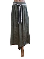 Льняная юбка для женщин цена и информация | Юбки | pigu.lt