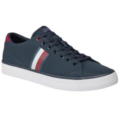 Tommy Hilfiger Vulc Vyriški sportiniai bateliai Stripes Mesh navy blue 41 dydis kaina ir informacija | Vyriški batai | pigu.lt