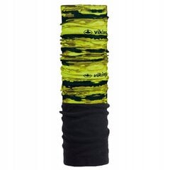Kaklo mova Viking Bandana 2525, juoda žalia цена и информация | Мужские шарфы, шапки, перчатки | pigu.lt