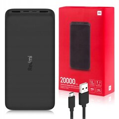 Xiaomi Mi Redmi, 20000 mAh kaina ir informacija | Atsarginiai maitinimo šaltiniai (power bank) | pigu.lt