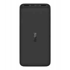 Xiaomi Mi Redmi, 20000 mAh kaina ir informacija | Atsarginiai maitinimo šaltiniai (power bank) | pigu.lt