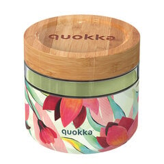 Quokka Deli Food Jar - Stiklinis maisto indelis / priešpiečių dėžutė 820 ml (Pavasaris) kaina ir informacija | Maisto saugojimo  indai | pigu.lt