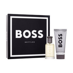 Kosmetikos rinkinys Hugo Boss Boss Bottled EDT vyrams: tualetinis vanduo 50 ml + dušo gelis 100 ml цена и информация | Мужские духи | pigu.lt