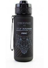 Gertuvė CYBER SPACE, Maxi, 500ml, su užrakinamu dangteliu, juodos sp. tritano plastikas kaina ir informacija | Gertuvės | pigu.lt