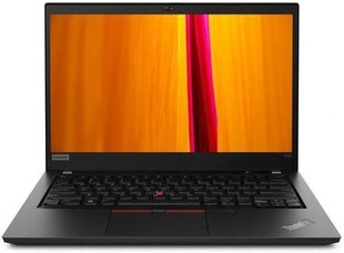 Lenovo ThinkPad T495 Touch 14", AMD Ryzen 7 PRO 3700U, 32GB, 512GB SSD, WIN 10, Juodas kaina ir informacija | Nešiojami kompiuteriai | pigu.lt