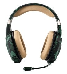 Hаушники GXT 322C GREEN/CAMOUFLAGE 20865 TRUST цена и информация | Наушники | pigu.lt