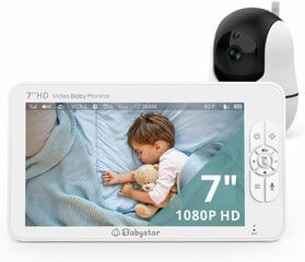 "Babystar" kūdikių monitorius su kamera kaina ir informacija | Mobilios auklės | pigu.lt