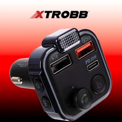 Xtrobb 22355 FM Bluetooth-передатчик/зарядное устройство цена и информация | FM-модуляторы | pigu.lt