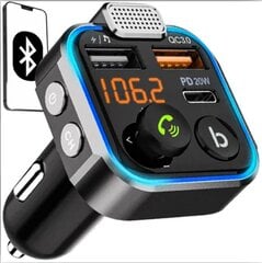 Xtrobb 22355 FM Bluetooth-передатчик/зарядное устройство цена и информация | FM-модуляторы | pigu.lt