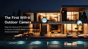 Stebėjimo kamera IMILAB EC6 WIFI 3K IP66 AI AUDIO kaina ir informacija | Stebėjimo kameros | pigu.lt