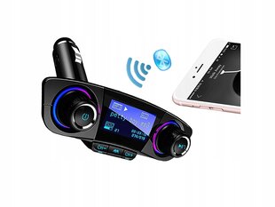 Automobilinis fm siųstuvas bluetooth usb 5.0 8in1 kaina ir informacija | FM moduliatoriai | pigu.lt