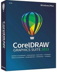 CorelDRAW Graphics Suite 2023 licencija цена и информация | Офисные программы | pigu.lt