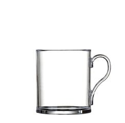Nedūžtantis puodelis CLEAR MUG 340ml, 4vnt. kaina ir informacija | Taurės, puodeliai, ąsočiai | pigu.lt