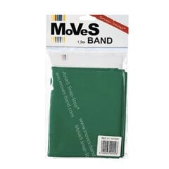 Pasipriešinimo juosta MVS Band, 150 cm, žalias; sunku kaina ir informacija | Pasipriešinimo gumos, žiedai | pigu.lt