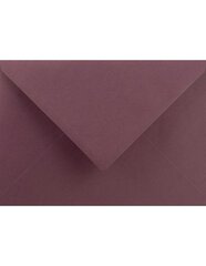 Dekoratyviniai vokai Sirio Color, C6, 11,4x16,2 Vino violetinės spalvos, 115 g, 500 vnt. цена и информация | Конверты, открытки | pigu.lt