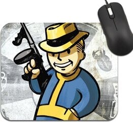 Fallout 4 Logo Mouse Mat kaina ir informacija | Žaidėjų atributika | pigu.lt