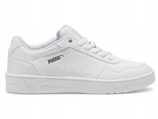 PUMA COURT CLASSY moteriški batai 395021-01 sportiniai bateliai white 38 kaina ir informacija | Sportiniai bateliai, kedai moterims | pigu.lt