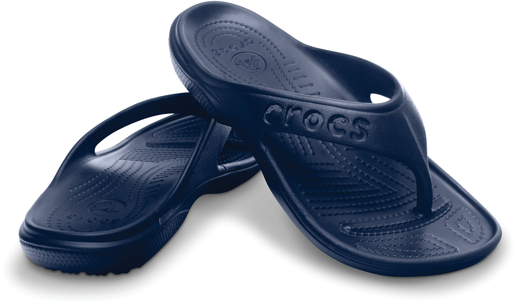 Crocs™ vyriškos šlepetės Baya Flip, mėlynos kaina ir informacija | Vyriškos šlepetės, basutės | pigu.lt