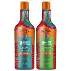 #Bombar Super Vitamin Duo Kit - rinkinys praturtintas vitaminais 2x1000 ml kaina ir informacija | Šampūnai | pigu.lt