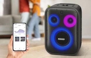 BLUETOOTH KARAOKE GARSIAKARIASIS 120W BT5.3 TRONSMART HALO 200 Powerbank 15000 mAh kaina ir informacija | Garso kolonėlės | pigu.lt