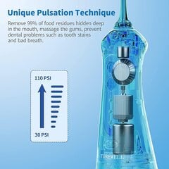 Портативный ирригатор полости рта TUREWELL цена и информация | Ирригаторы | pigu.lt