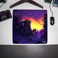 PELĖS KILIMĖLIS Purple Dawn 50x50 TILT Ant stalo Atspari vandeniui Didelė kaina ir informacija | Žaidėjų atributika | pigu.lt