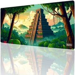 KLAVIATŪROS KILIMĖLIS Mayan Kingdom 90x40 TILT XXL Dovana Žaidimams kaina ir informacija | Žaidėjų atributika | pigu.lt