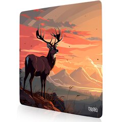 Коврик для мыши Deer in the Reserve 50x50 цена и информация | Атрибутика для игроков | pigu.lt