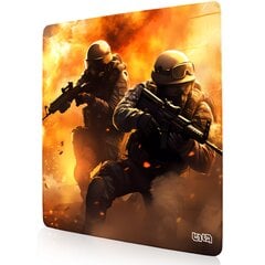 Коврик для мыши Battle in Flames 50x50 цена и информация | Атрибутика для игроков | pigu.lt