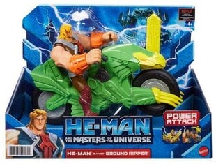 Figūrėlė MATTEL Masters of Universe He-Man & Ground Ripper kaina ir informacija | Žaislai berniukams | pigu.lt