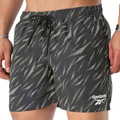 Swim short axford reebok 71069bk vīriešiem juoda 71069BK kaina ir informacija | Maudymosi šortai, glaudės | pigu.lt