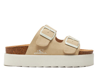 Platform slider women low o'neill 9024101973d moterims smelio spalvos women's beige 9024101973D цена и информация | Женские тапочки | pigu.lt