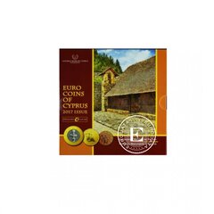 Apyvartinių monetų rinkinys Religiniai paminklai, Kipras 2017, 8 vnt. kaina ir informacija | Numizmatika | pigu.lt
