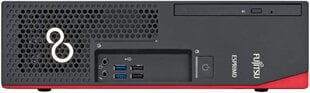 Fujitsu ESPRIMO D538 SFF Intel® Core™ i3-8100, 8GB RAM, 256GB SSD, Windows 11 Pro цена и информация | Стационарные компьютеры | pigu.lt