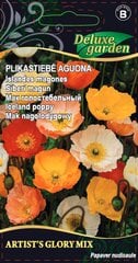 Plikastiebė aguona Artist's Glory 0,3g 9004 - цена и информация | Семена цветов | pigu.lt