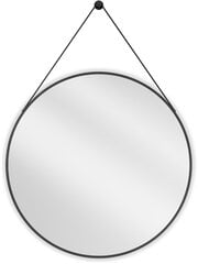 Vonios veidrodis Mexen String Black, 80 cm цена и информация | Зеркала в ванную | pigu.lt