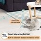 Interaktyvus žaislas katėms Petgravity Smart Cat Ball, mėlynas, 4.3 cm цена и информация | Žaislai katėms | pigu.lt