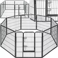 Maniežas/gyvūnų narvas - 80x80cm, Malatec kaina ir informacija | Transportavimo narvai, krepšiai | pigu.lt