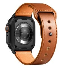 TECH-PROTECT NATURALFIT APPLE WATCH 4 | 5 | 6 | 7 | 8 | 9 | SE (38 | 40 | 41 ММ) КОРИЧНЕВЫЙ цена и информация | Аксессуары для смарт-часов и браслетов | pigu.lt