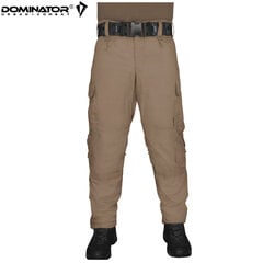 Dominator Urban Combat Kovinės kelnės 124L, rudos spalvos цена и информация | Мужские брюки | pigu.lt