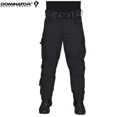 Dominator Urban Combat Kovinės kelnės 124L, juoda цена и информация | Мужские брюки | pigu.lt