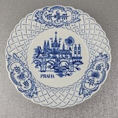 Český porcelán Dubí декоративная настенная тарелка 24 см. цена и информация | Детали интерьера | pigu.lt