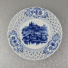 Český porcelán Dubí. декоративная настенная тарелка 19 см. цена и информация | Детали интерьера | pigu.lt