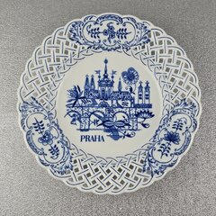 Český porcelán Dubí dekoratyvinis sieninis lėkštė 24 cm. kaina ir informacija | Interjero detalės | pigu.lt