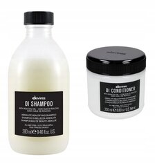 Rinkinys Davines Oi: šampūnas 280 ml+kondicionierius 250 ml kaina ir informacija | Balzamai, kondicionieriai | pigu.lt