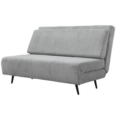 Sofa lova Mallory, pilka kaina ir informacija | Sofos | pigu.lt